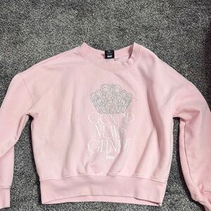 Pink Graphic Sweatshirt